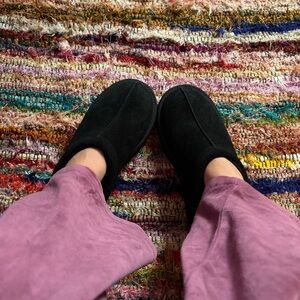Black Slippers